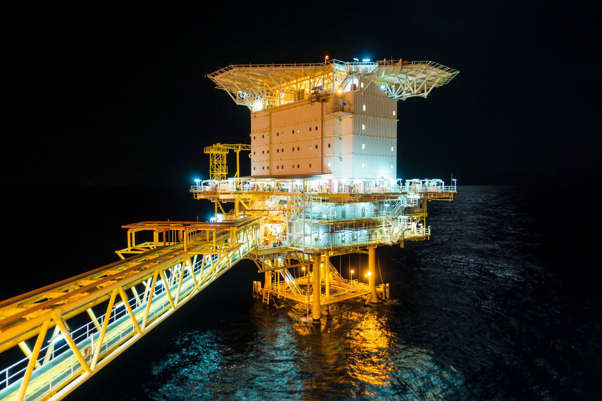 Oil and gas platform